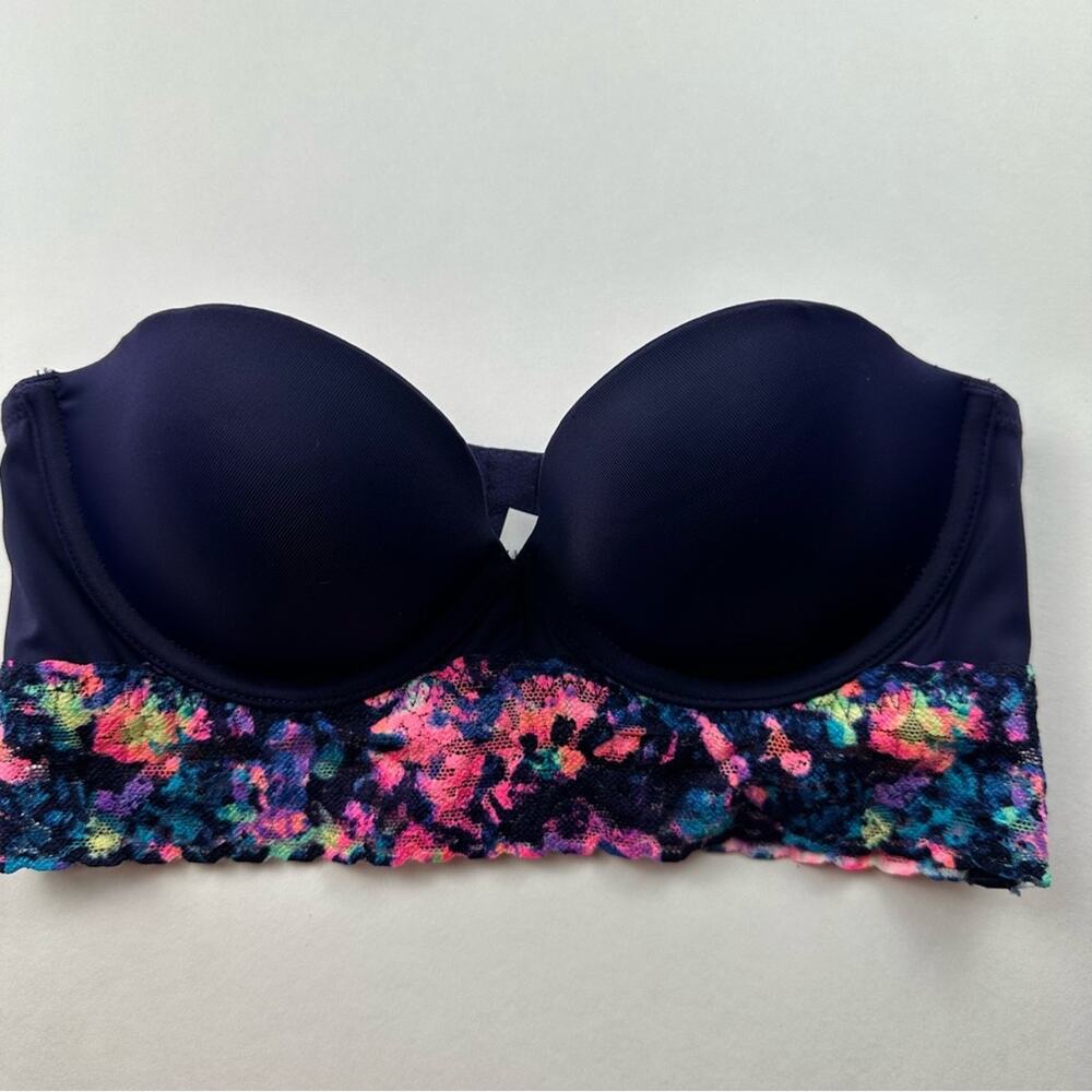 PINK Victoria’s Secret Bustier Bra 32B #6732